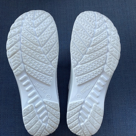 Dansko White and Purple Mules - Picture 3 of 5